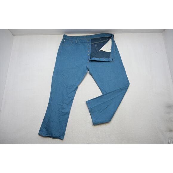 Vintage Levis 501 Double XX Straight Rugged Button Fly Jeans Mens Sz 44 x 30 - Picture 1 of 9